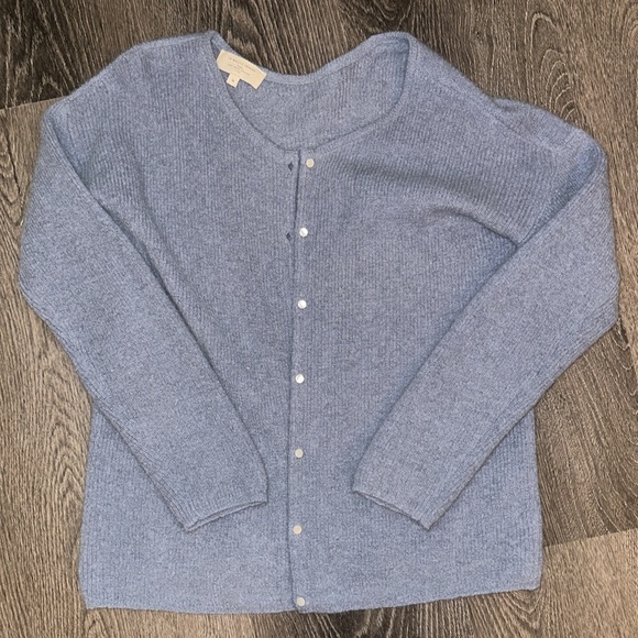 Sezane Blue Women's Cardigan - Picture 3 of 3